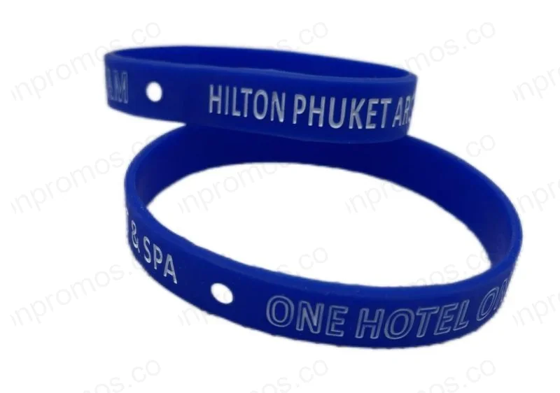 Hilton Phuket Arcadia branded silicone wristband