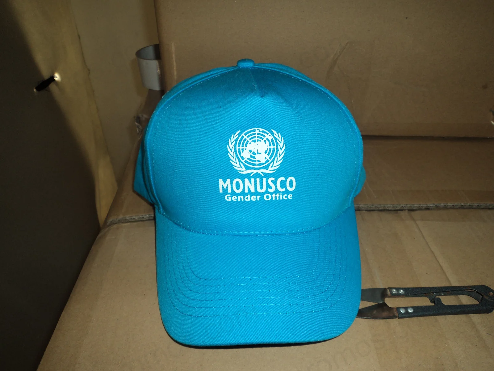 Blue MONUSCO Gender Office baseball cap