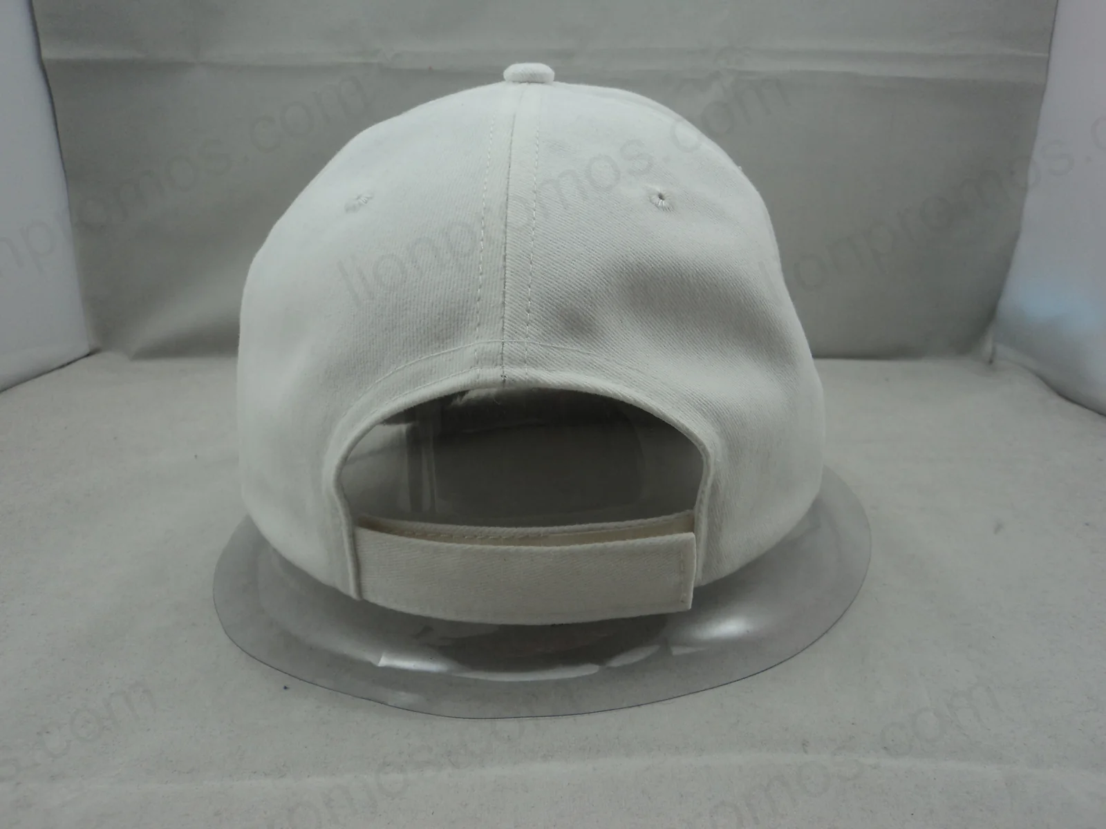 Back view of white MONUSCO cap