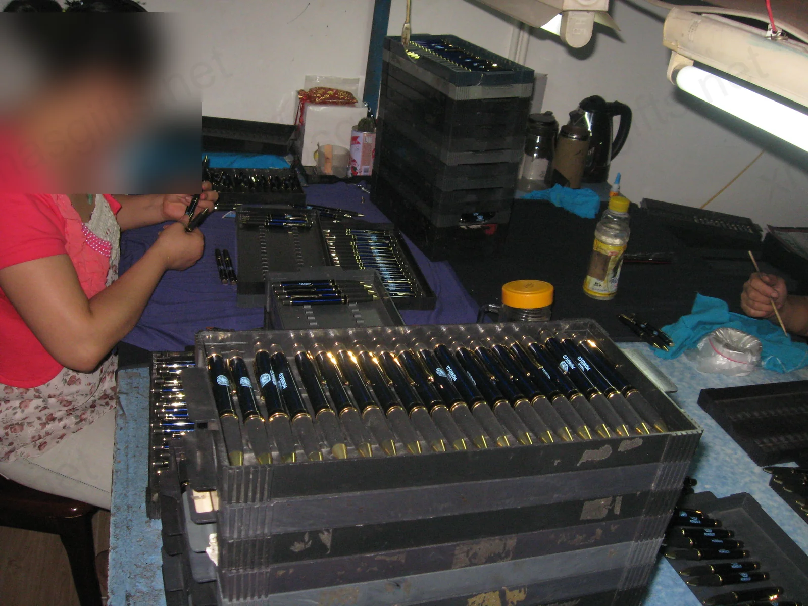 Quality control check on MONUSCO pens